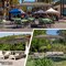 Costway 15FT Patio Double-Sided Umbrella Crank Outdoor Garden Market Sun Shade Red\Blue\Coffee\Beige\Navy\Orange\Turquoise